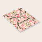 Folk Butterfly Pattern - Peach Notebook Gallery Image 3