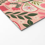 Folk Butterfly Pattern - Peach Welcome Mat Gallery Image 2