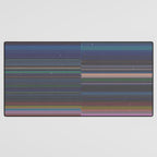 scanner stripes Desk Mat Gallery Image 3