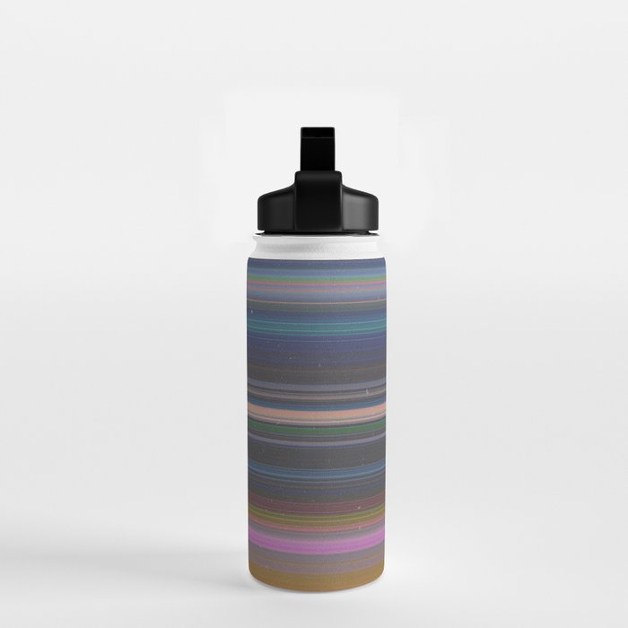 scanner stripes Water Bottle Gallery Image 2
