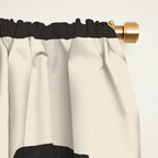 Modern Abstract Minimal Shapes 4 Window Curtain Gallery Image 2