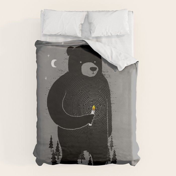 Lost in the wood Duvet Cover Gallery Image 1
