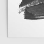 Black Brushstrokes Abstract Ink Painting Poster Gallery Image 3