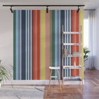 Summer Stripes Wall Mural Gallery Image 1