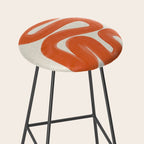 Orange Amazon River Stool Gallery Image 2