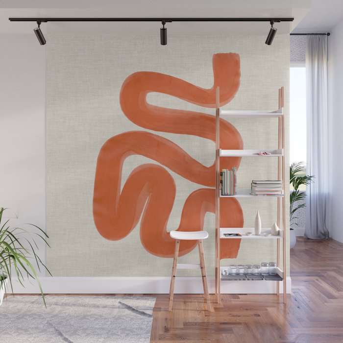 Orange Amazon River Wall Mural Gallery Image 1