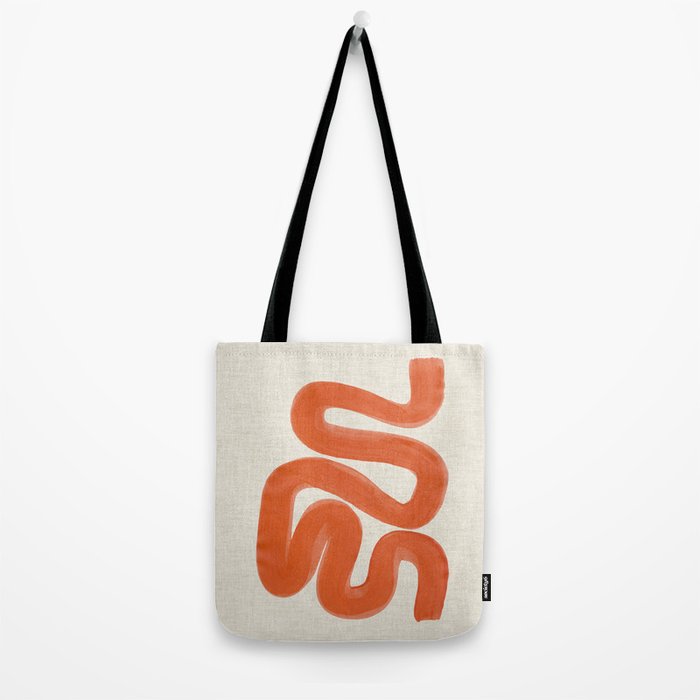 Orange Amazon River Tote Bag Gallery Image 2