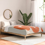 Orange Amazon River Comforter Gallery Image 2