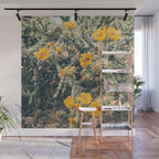 Buckhorn Cholla Cactus Flowers Wall Mural Gallery Image 1