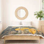 Buckhorn Cholla Cactus Flowers Duvet Cover Gallery Image 3