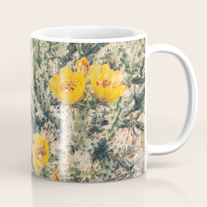 Buckhorn Cholla Cactus Flowers Coffee Mug Gallery Image 1
