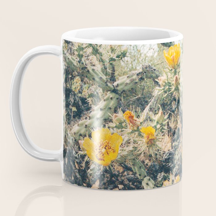 Buckhorn Cholla Cactus Flowers Coffee Mug Gallery Image 3