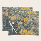Buckhorn Cholla Cactus Flowers Placemat Gallery Image 1