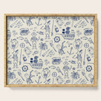 Pirate Play - Cream Serving Tray Gallery Image 1
