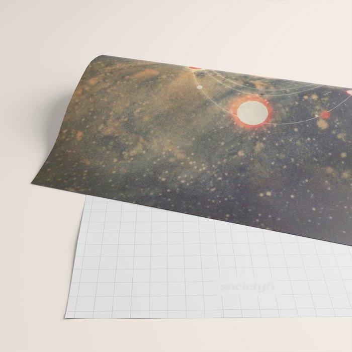 Light Explosions In Our Sky Wrapping Paper Gallery Image 2