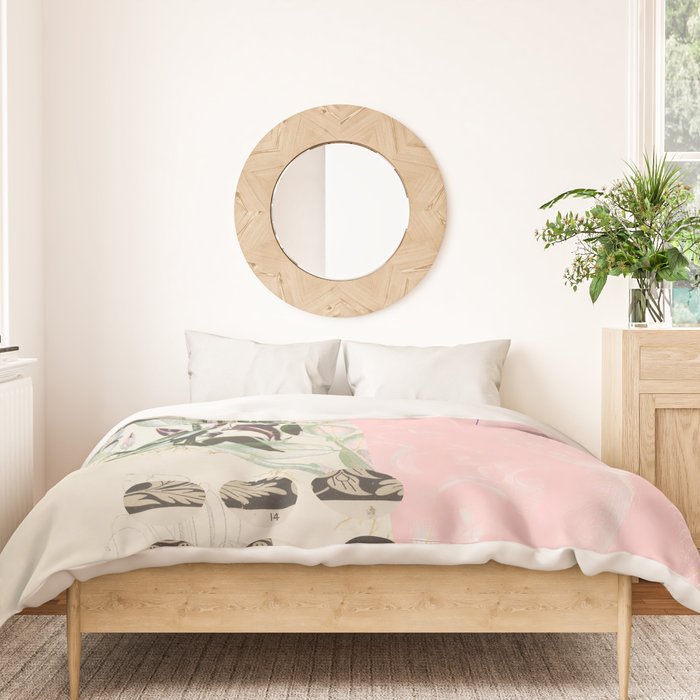 the first plant · mix it up sunday Duvet Cover Gallery Image 3