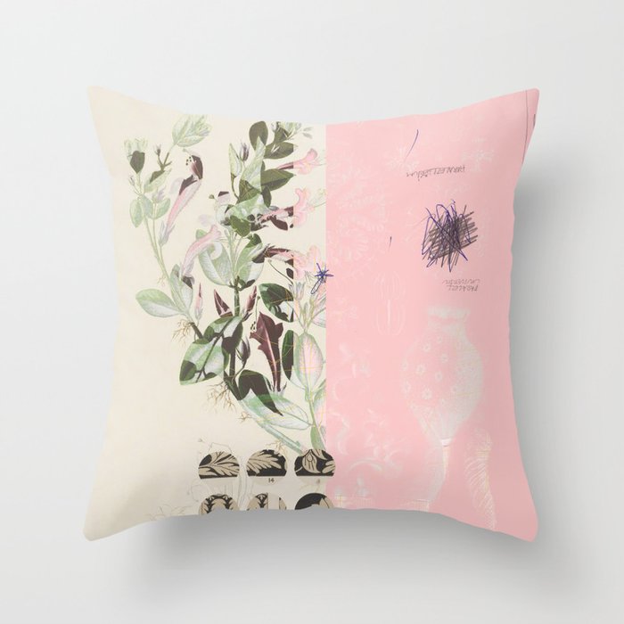 the first plant · mix it up sunday Throw Pillow Gallery Image 6