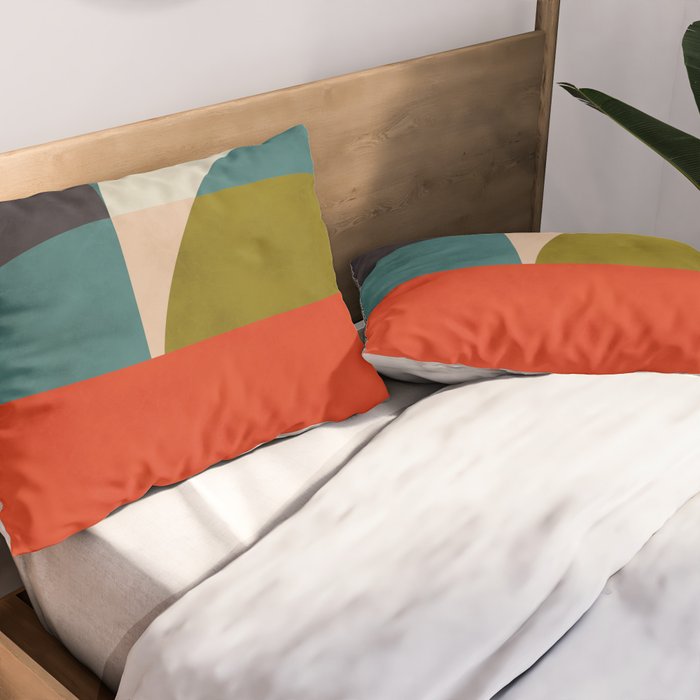 geometry shapes 2 Pillow Sham Gallery Image 2