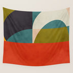 geometry shapes 2 Wall Tapestry Gallery Image 4