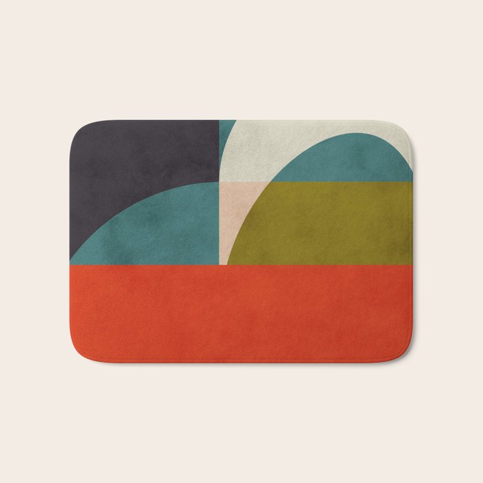 geometry shapes 2 Bath Mat Gallery Image 1