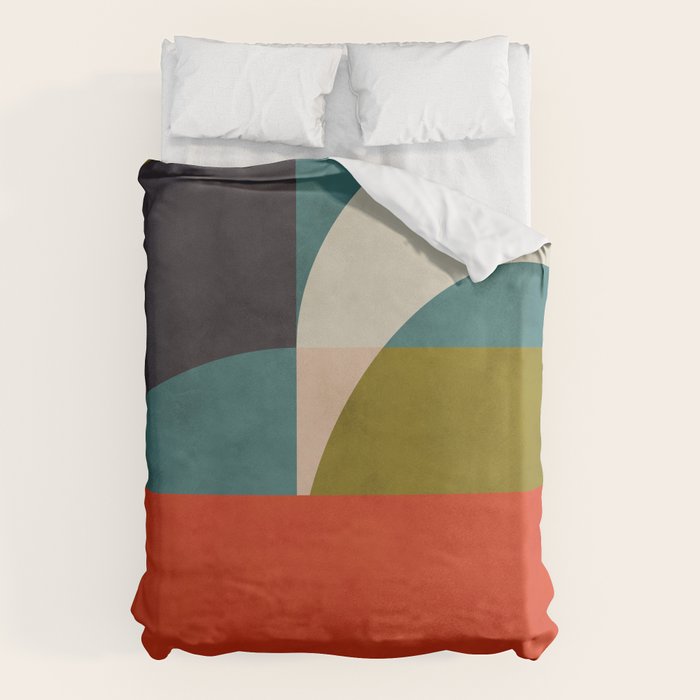 geometry shapes 2 Duvet Cover Gallery Image 6