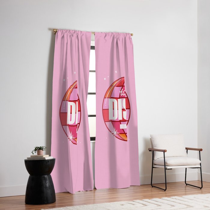 To The Disco Window Curtain Gallery Image 2