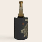 Turtle with Flowers Wine Chiller Gallery Image 2