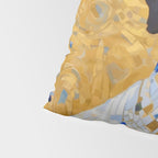 Gustav Klimt Style Dog in a Beautiful Dress Pillow Sham Gallery Image 4