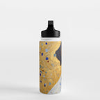 Gustav Klimt Style Dog in a Beautiful Dress Water Bottle Gallery Image 3