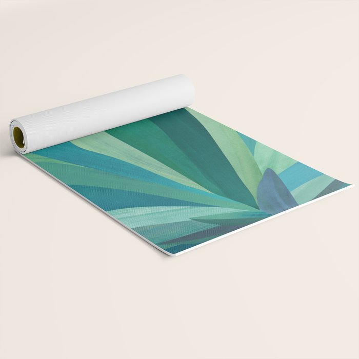 Spring Cactus Pop Botanical Yoga Mat Gallery Image 2