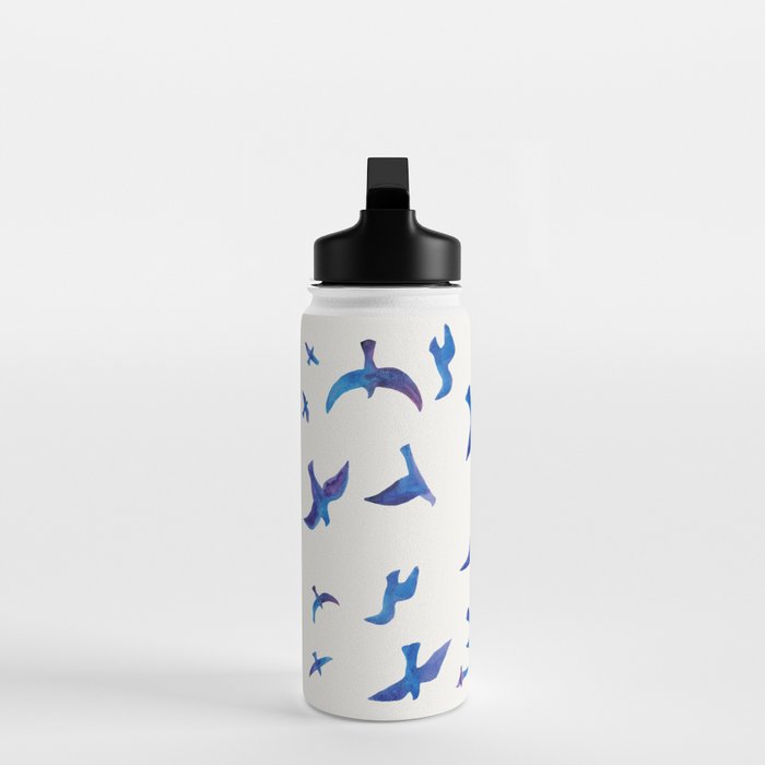 Blue Birds Water Bottle Gallery Image 3