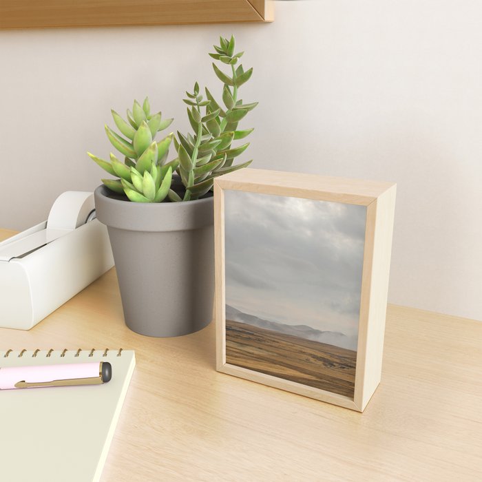 Cloudy Countryside Mini Art Print Gallery Image 2