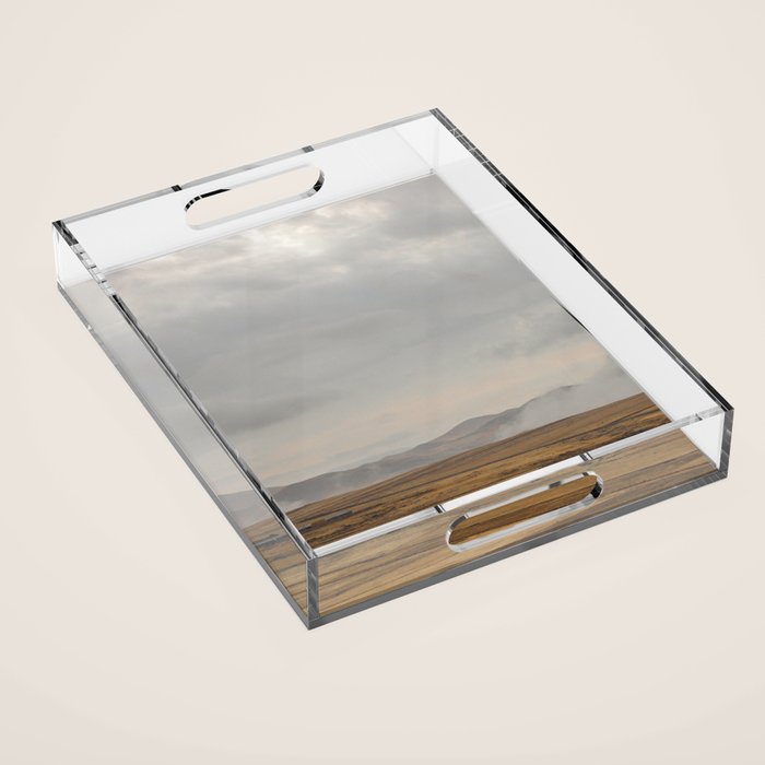 Cloudy Countryside Acrylic Tray Gallery Image 1