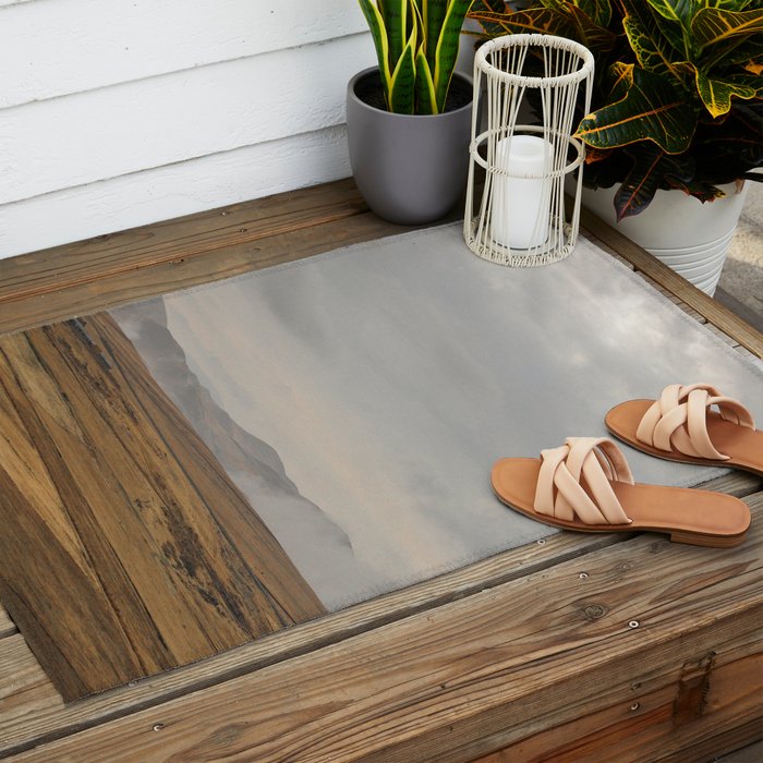 Cloudy Countryside Outdoor Rug Gallery Image 2