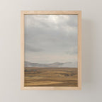 Cloudy Countryside Mini Art Print Gallery Image 1