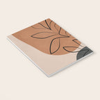 Abstract Minimal Plant 1 Notebook Gallery Image 3