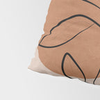 Abstract Minimal Plant 1 Pillow Sham Gallery Image 4