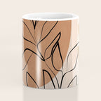 Abstract Minimal Plant 1 Coffee Mug Gallery Image 4