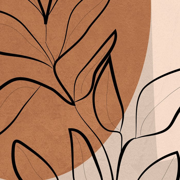 Abstract Minimal Plant 1 Coffee Mug Gallery Image 2