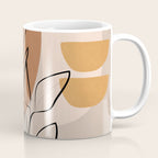 Abstract Minimal Plant 1 Coffee Mug Gallery Image 1