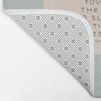 Be Still And Rest. Bath Mat Gallery Image 2