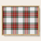 Christmas Tartan Plaid Serving Tray Gallery Image 1