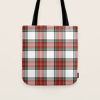 Christmas Tartan Plaid Tote Bag Gallery Image 1
