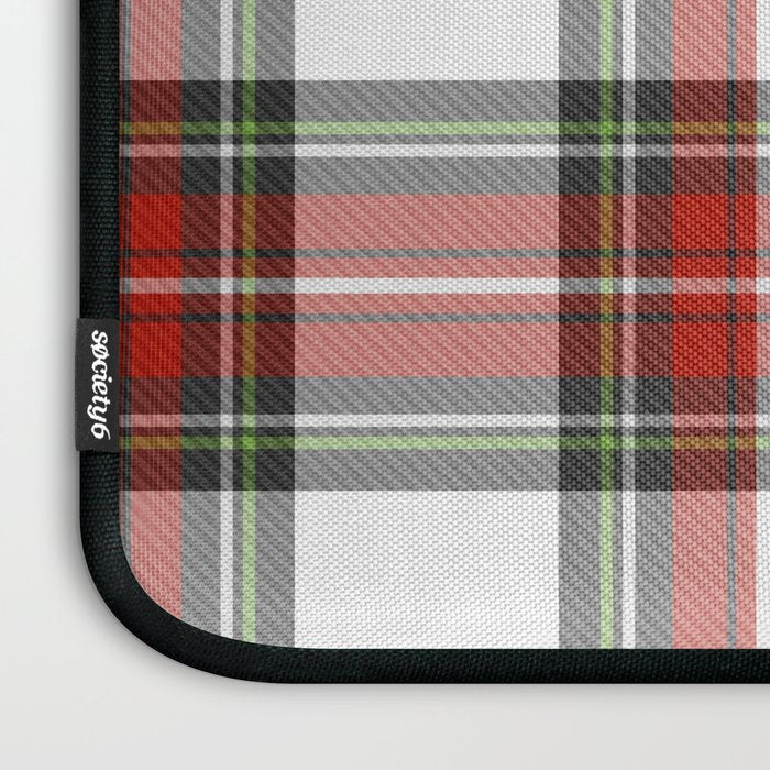 Christmas Tartan Plaid Laptop Sleeve Gallery Image 3