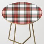Christmas Tartan Plaid Side Table Gallery Image 2