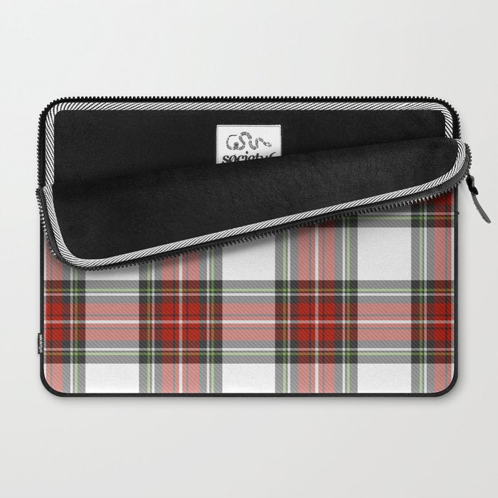 Christmas Tartan Plaid Laptop Sleeve Gallery Image 2