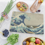 The Classic Japanese Great Wave off Kanagawa Print by Hokusai Cutting Board Gallery Image 2