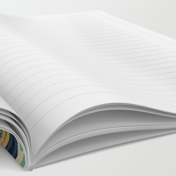 The Classic Japanese Great Wave off Kanagawa Print by Hokusai Notebook Gallery Image 2