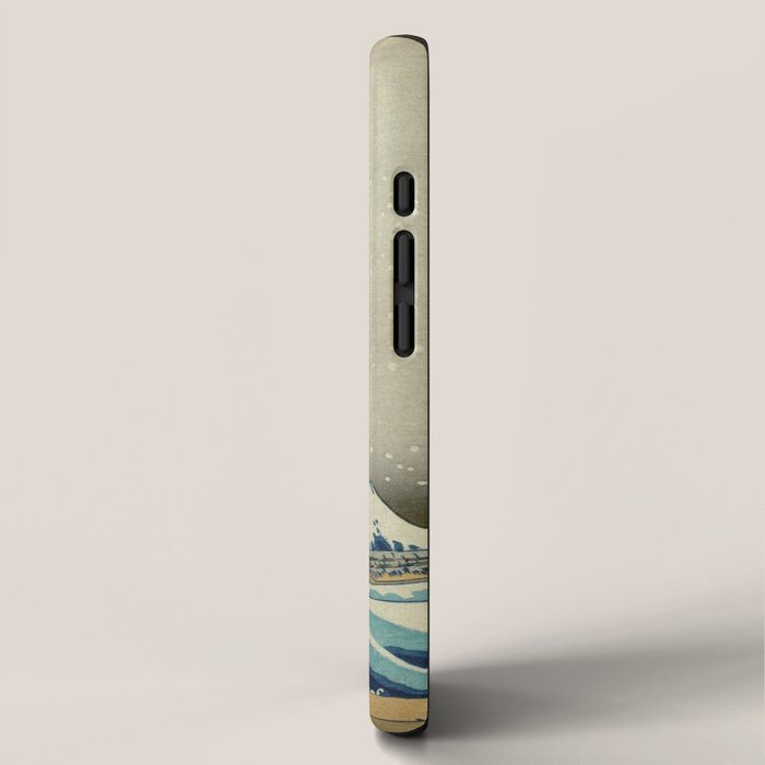 The Classic Japanese Great Wave off Kanagawa Print by Hokusai iPhone Case Gallery Image 2