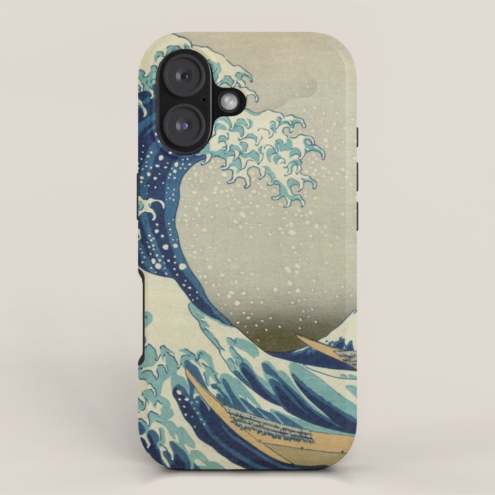 The Classic Japanese Great Wave off Kanagawa Print by Hokusai iPhone Case Gallery Image 1